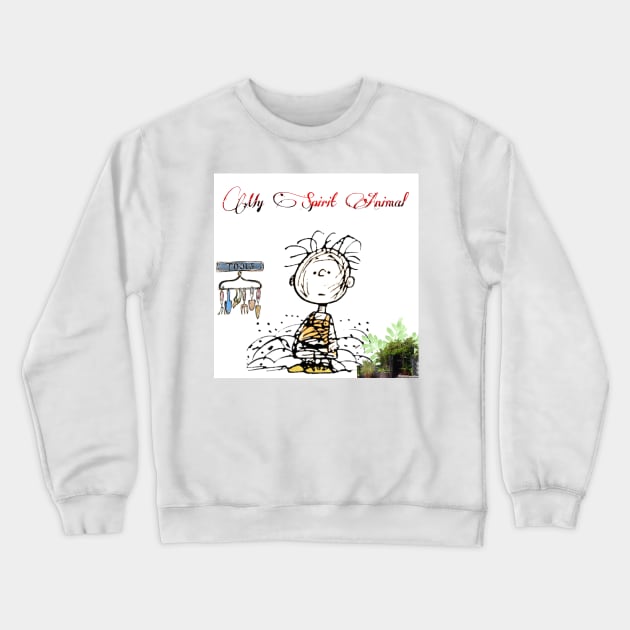 Spirit Animal Gardening Crewneck Sweatshirt by Jadenkai